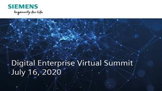 Digital Enterprise Virtual Summit 2020 για τον Αυτοματισμό και την Ψηφιοποίηση,  από την Siemens